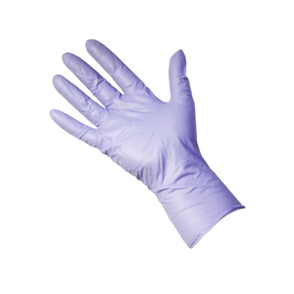 Robust mid-cuff nitrile gloves